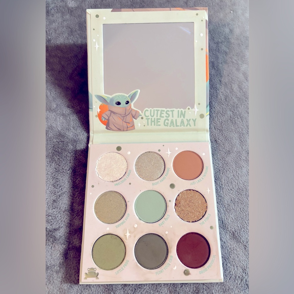 *Discontinued Colourpop Star Wars Mandalorian palette unused original packaging